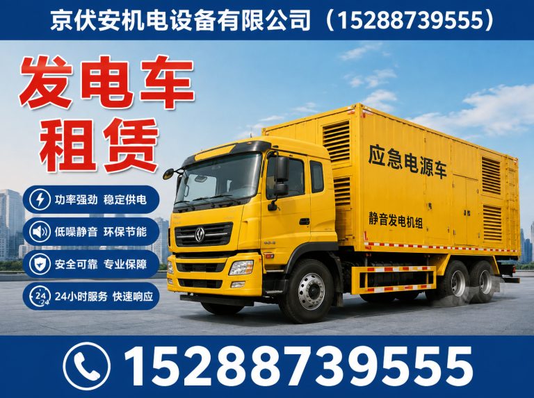 洛阳发电车出租展示图